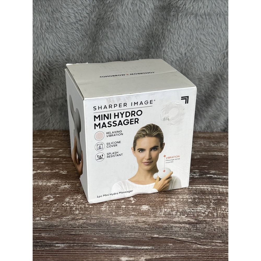 Sharper Image Mini Hydro Massager Sport Muscle Vibration Waterproof Triple Node
